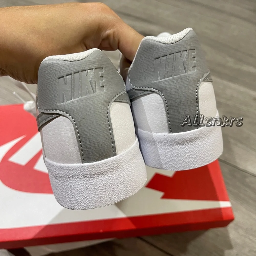 Nike Court Royale White Smoke Grey - Picture 6 of 6